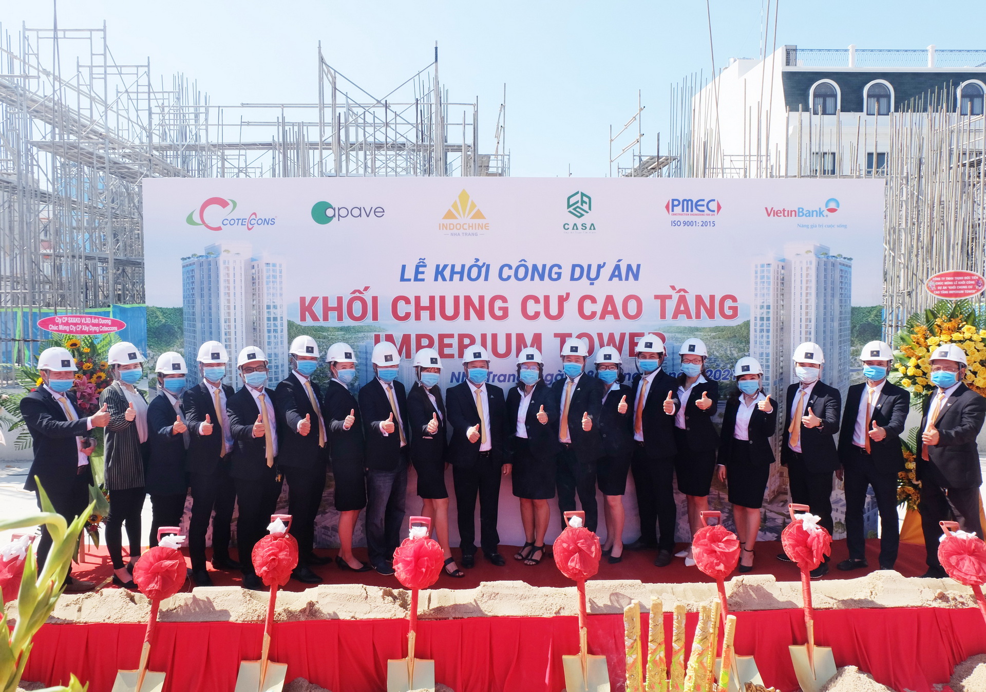 Groundbreaking Ceremony of IMPERIUM TOWN project 2021