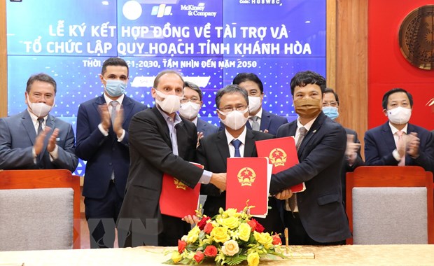 Chính thức ký hợp đồng tài trợ quy hoạch tỉnh Khánh Hòa thời kỳ 2021-2030